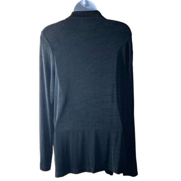 Vintage Draper's Damon's Open Front Cardigan Stretch Women Medium Long Sleeves - Picture 2 of 6